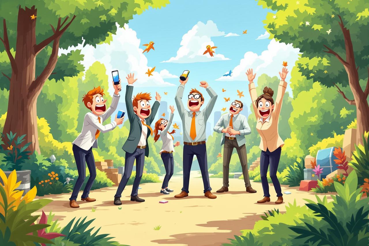 短剧网首页 - 《办公室笑传》第22集：团建翻车现场